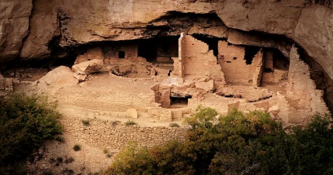 Wide shot of Mesa Verde National Park