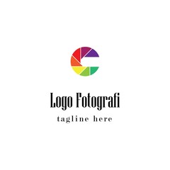 Alphabet and Letter for Photography Logo Templat