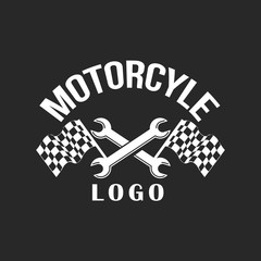 Vintage Motorcycle Logo