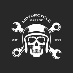 Vintage Motorcycle Logo