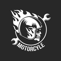 Vintage Motorcycle Logo
