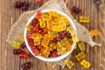 Gummy Bears (close-up shot)