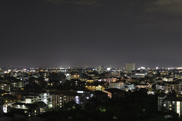 Fototapeta premium Panorama view of Chiangmai city