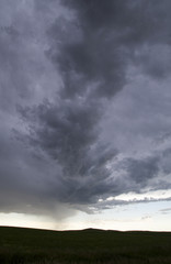 Naklejka na ściany i meble Storm Clouds Saskatchewan