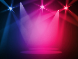 Colorful stage background