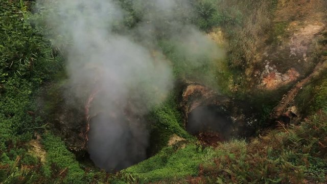 Vrata Ada Gate Hell Geyser in Valley of Geysers.