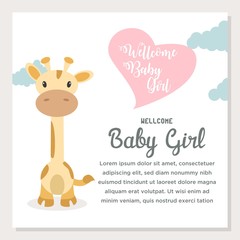 New Born Card for Baby and Beautiful Mom