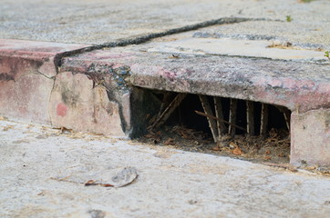 Drain.
Sewer, street drains when it rains do not flood.

