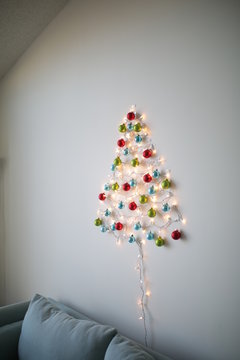christmas wall tree deco