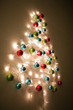 christmas wall tree deco