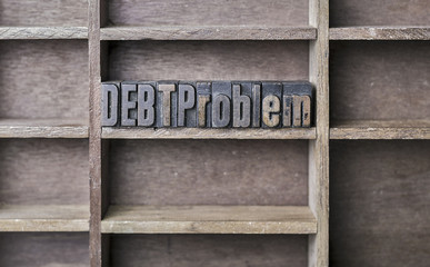 Wooden Letter Debt Problem