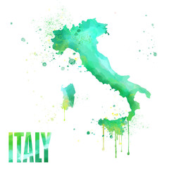 Italy map 