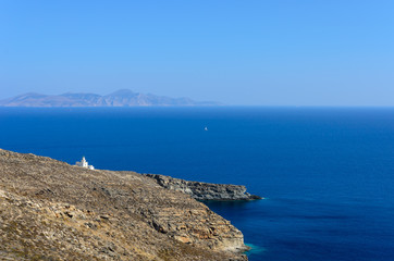emerald beaches of Greece - Serifos island , Cyclades