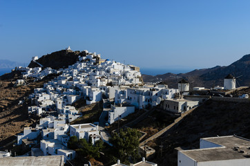 Fototapeta premium Mountains of Serifos. Hora, Greece - Serifos island , Cyclades