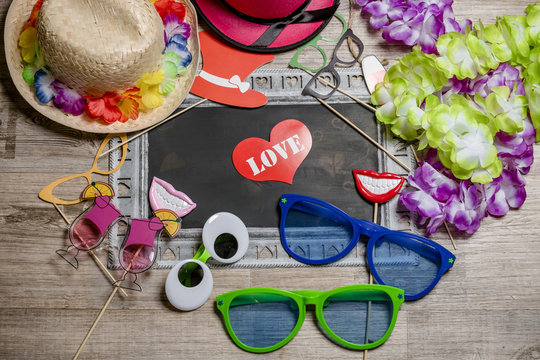 lustige Fotobox Accessoires love - Photobooth probs