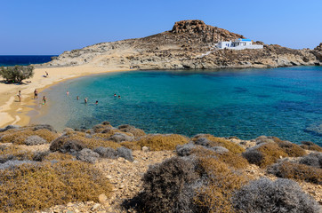 emerald beaches of Greece - Serifos island , Cyclades