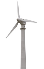 wind turbine isolated on white