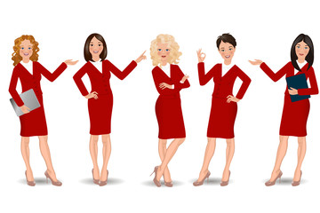 Obraz premium Business Woman