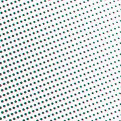 Glitch Dots Halftone Geometry Background or Pattern.