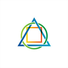 line geometry logo
