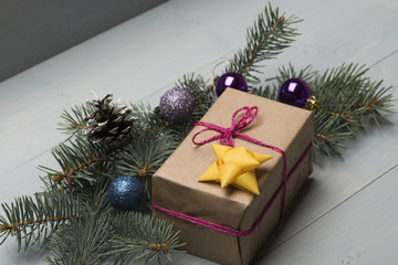 Christmas baubles and decorations