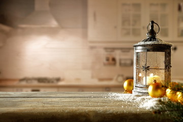 kitchen place and xmas time 