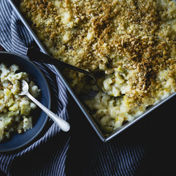 creamy cardoon mac and cheese