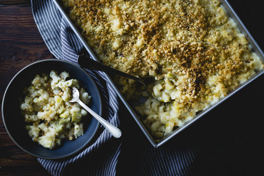 Creamy Cardoon Macaroni And Cheese