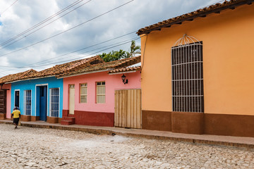 streets in trinidad on cuba