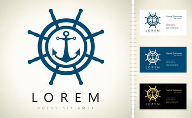 steering wheels logo vector 