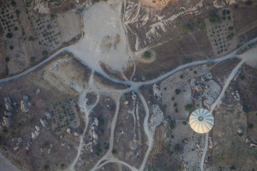 Hot air balloon in Cappadocia