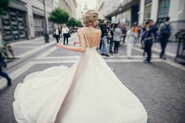 Obraz premium wedding day in Budapest