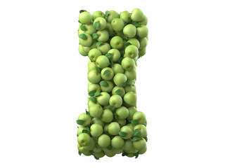 Green apple font.
