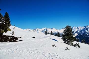 Fototapeta premium Winter ski reasort