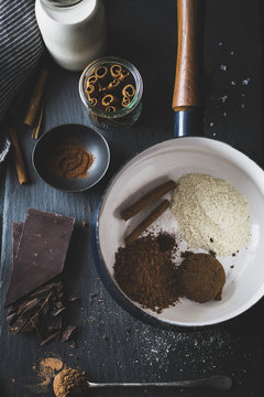 Vegan Mexican Hot Chocolate