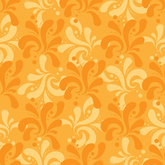 Vector seamless floral background. Pattern for design, brochures. Eps10