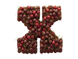 Cherry font.
