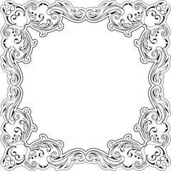 Decor fine art border