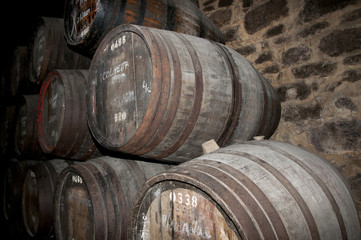 Port Wine Barrels - Porto - Portugal