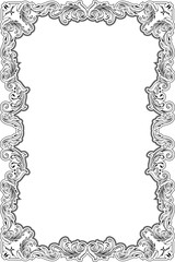 The baroque greeting fine art page