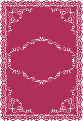 Nice baroque decor swirl art ornate frame