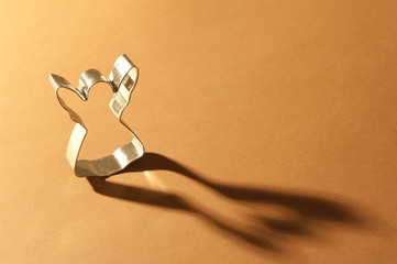 Christmas angel cookie cutter
