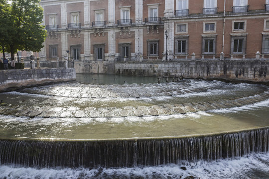 Royal Palace of Aranjuez, located in the Royal Site, Spain