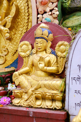Stupa Swayambhunath in Kathmandu, Nepal.