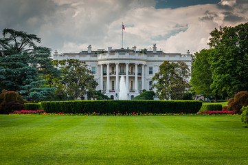 Fototapeta na wymiar The White House, in Washington, DC.