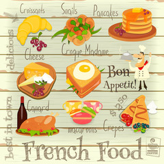French Food Menu