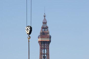 Fototapeta na wymiar Development in Blackpool