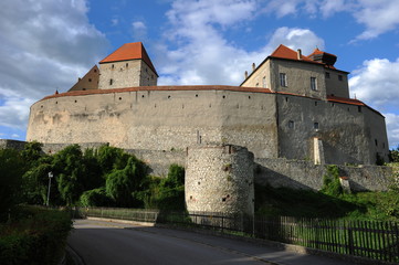 Harburg medieval castle in Bavaria, Germany