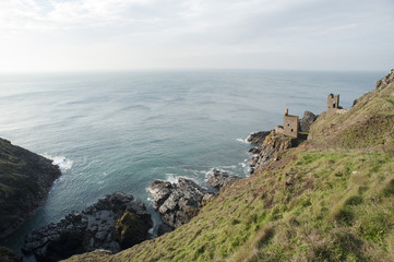 Crown mines engine house ruins