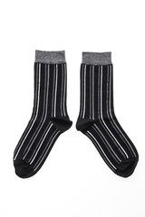 New socks isolated on white